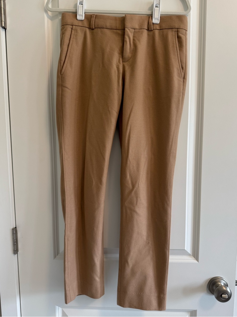 Banana Republic Italian Wool Shell Tan Trousers